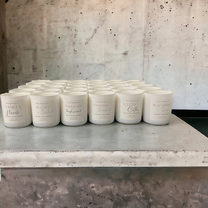 Halo 12 oz Non Toxic Scented Candles