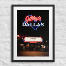 Gilly's Matte Wooden Framed Poster