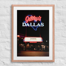 Gilly's Matte Wooden Framed Poster