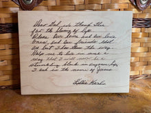 Love Letters and Wedding Vows