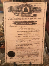 The Broken Plank prints your marriage certificate on wood! Our handcrafted products are made in Texas! Want to personalize or restore your marriage certificate? Click the option below
