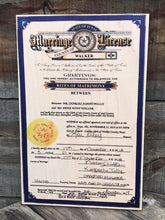 The Broken Plank prints your marriage certificate on wood! Our handcrafted products are made in Texas! Want to personalize or restore your marriage certificate? Click the option below