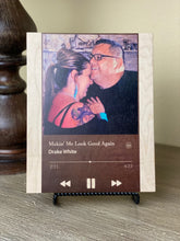 Custom Love Song Playlist on wood