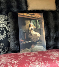 Beautiful works of Art printed on a beautiful piece of wood. Cozy Corner 1884 Frank Millet Painting.