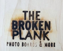 Memory Tri-fold on wood