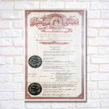 The Broken Plank prints your marriage certificate on wood! Our handcrafted products are made in Texas! Want to personalize or restore your marriage certificate? Click the option below!