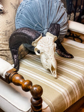 Hand Carved Ram Skull