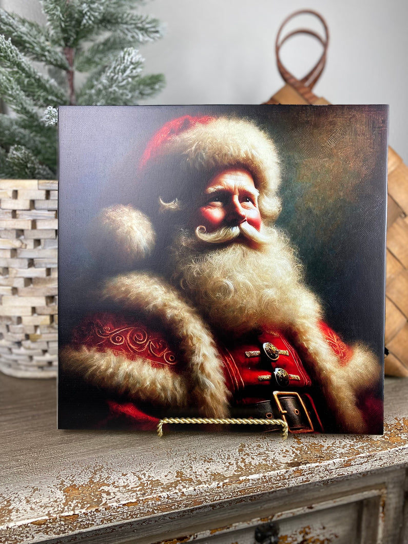 The Classic Santa Portrait Photo Board