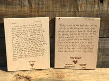 Love Letters and Wedding Vows