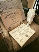 Awards & Diplomas on wood