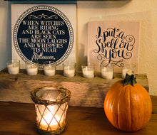 "I put a spell on you" Wooden sign. Handcrafted products. Made in Texas!