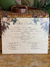 The Broken Plank prints your marriage certificate on wood! Our handcrafted products are made in Texas! Want to personalize or restore your marriage certificate? Click the option below