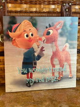 THE RUDOLPH CHARACTERS ON WOOD